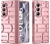 Slim Fashion For Samsung Galaxy Z Fold 6 Case Plastic Clear Back Hinge Protective Film Cover