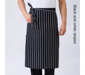 Chef apron special kitchen men's hotel restaurant restaurant back kitchen half-length short apron household cleaning