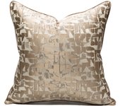 60x60 50x50 45x45 Throw Pillow Cover Luxury Jacquard Dark Blue Plaid Pattern Geometric Cushion Covers
