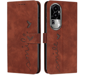 For Oppo Reno 5 6 7 10 reno10 pro 4G 5G cph2531 funda protectora de piel antideslizante comercial amor carcasa de teléfono