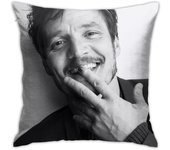 Ireser Pedro Pascal - Funda de almohada con estampado dúplex suave y transpirable