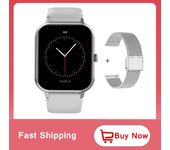 Women's Smartwatch 1.83-inch Full Touch Screen Sleep Monitor, Supports WhatsApp Notifications on Android and IOS, Built-in Speaker, Supports Personalized Activity Tracking Compatible with Android Devices