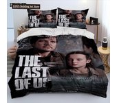 The Last Of Us Horror TV Game Pedro Comforter Bedding Set,Duvet Cover Bed Set Quilt Cover Pillowcase,king Queen Size Bedding Set