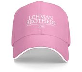 Fashion Lehman Brothers Risk Management Department 2008 Baseball Cap Brand cap Thermal Visor Man Women's