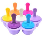 Silicone Popsicle Mold Reusable DIY Ice Cream Lolly Pop Maker Tray Food Grade Kids Egg Bites Mould