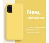 Funda de Silicona Líquida para Teléfono Cubierta Trasera Suave para Samsung Galaxy A31, A41, A51, A71, A11, A21S, A12, A22, A32, A42, A52, A72 4g 5g