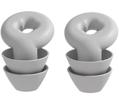 2Pair Swimming Ear Plugs Soft Silicone Sound Waterproof Earplugs Diving Water Surf Swim Water Proof Touch Ear Buds Snorkeling