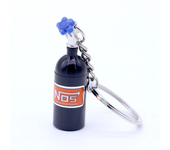 Creative NOS Turbine Nitrogen Bottle Keychain Mini Metal Car Pendant, Car. Motorcycle Accessories Keychain