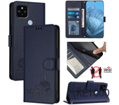 For Google Pixel 4a 5 5a 6 6a XL Pro 5G Solapa Carcasa Del Soporte De La Tarjeta De Crédito Antirrobo