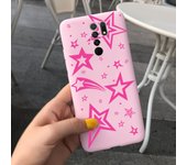 For Redmi 9 Phone Case 6.53 inch Xiaimi Redmi 9 Soft Silicone Phone Cases TPU Back Cover On Capa Redmi9 Cute Bear Cartoon Bumper