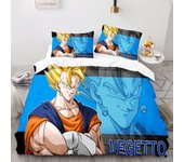 Quilt Cover Japan Anime D-Dragon Bedding Set Ball Z Goku Quilt Cover Pillowcases Otaku Single Double Children Adult Anime Lover Gift