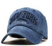 2023 New York Washed Cotton Cap For Men Women Gorras Snapback Caps Baseball Caps Sun protection Casquette Dad Hat Outdoors Cap