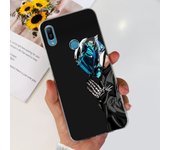 For Huawei Y6 (2019) Phone Case Y6 Prime (2019) Back Cover Transparent Slim Soft TPU Rubber Bumper Child Fashion Cartoon Pattern