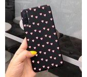 For Samsung A7 2018 Case Beautiful Sunflowers Couple Heart Back Case For Samsung Galaxy A7 2018 SM-A750F Candy Matte Cases