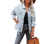 Chaquetas vaqueras para mujer, abrigos femeninos, prendas de vestir exteriores, Otoño e Invierno