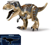 Bloques de construcción de Jurassic World 2 para niños, bloques de construcción de dinosaurios, tiranosaurio Indominus i-rex, ju