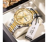 Marca suiza impermeable moda nuevo reloj para hombre reloj súper luminoso