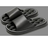 Zapatillas de casa para baño para hombre, zapatillas de ducha de secado rápido con fugas, chanclas de playa ligeras con fugas de agua, toboganes de natación para mujer