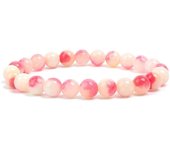 Natural Stone Beads Bracelet For Women Men Amethysts Crystal Quartzs Aquamarines Jades Jewelry Agates Elastic Bangle Bracelets