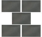 Linear Polarizer Film LCD/LED Polarized Filter Polarizing Film Sheet for Polarization Photograph 5PCS (with Adhesive)