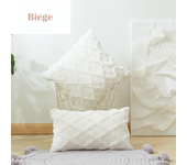 New 3D Plush Tufting Rattan Lattice Geometric Pillows Cover 4 Sizes Autunm Winter Cozy Warm Sofa Cushion Cover Living Room Decor