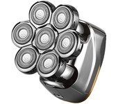 Maquinilla de afeitar eléctrica multifuncional 7D, corte de pelo para hombres, maquinilla de afeitar eléctrica, cuchillo de barba, maquinilla de afeitar, máquina de cabeza calva, impermeable