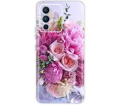 Silicone Case For Vivo V23 5G Phone Case Clear Soft TPU Cute Cat Flowers Capa Shell On Vivo V 23 V23 Pro V2130 Silicone Cases