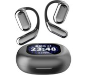 2024 Wireless Bluetooth TWS Earbuds with Smart LED Touch Screen, In-Ear Headphones with Active Noise Cancellation, Powerful Bass, 40H Battery Life, Bluetooth 5.4, HD Microphone, Compatible with iPhone, Samsung, Xiaomi, and Huawei
