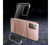 Funda de teléfono transparente sin marco delgada para Samsung Galaxy S24 S23 S22 S21 S20 FE S10 Note 10 Plus 20 cubierta trasera