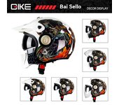 Casco trail moto hombre Retro mujer aire libre MX Carreras de Locomotora