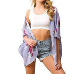 Chiffon With Print Female Tops Summer New 2024 Sale Of High Quality Women's Shirt and Blouse Tall Xl Youthful Elegant Youth Cute