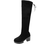 Botas Hasta La Rodilla Para Mujer, Botas Elásticas