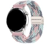 18/20/22 Braided Loop Garmin venu/3/3s/Forerunner 265S/265/645 Band Elastic Wristband Magnetic Buckle for Garmmove3
