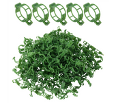 200 PCS Garden Plant Support Clips, Tomato Clips, Trellis Clips, for Cucumber Flower Squash Vine, 1 inch Inner Diameter
