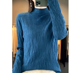 2025 women's sweater mid high ne, tight fitting sweater, high-strength, warm