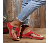 Women's Platform Flip Flops Comfortable Open Toe Slip On Shoes Women Casual Walking Shoes