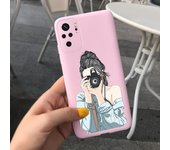 For Xiaomi Redmi Note 10 Case Fashion Pattern Soft Silicone Back Cover For Xiomi Redmi Note 10 Pro Phone Cover Note10 Bumper Bee