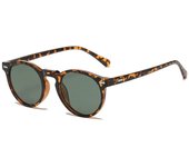 Gafas De Sol polarizadas con protección UV400 para hombre y mujer, lentes De Sol polarizadas redondas, estilo Retro