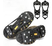 8 Teeth Ice Gripper Spike Shoes Winter Outdoor Hiking Mountain Climbing Ice Snow Crampons Anti-slip Shoe Covers Snow Shoes Grip