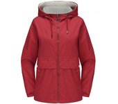15 Women's hooded long sleeved trench coat, solid color thin jacket, spring and autumn casual wear, new style