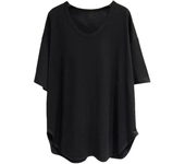 Lightweight and breathable summer T-shirt, round neck large 5xL 150kg