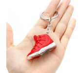 3D Mini 3D Sports Shoes Keychain Basketball Shoes Keychain Finger Skateboard Accessories Men's and Women's Trendy Pendant