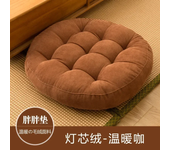 Meditation Floor Round Pillow for Seating on Floor Solid Tufted Thick Pad Cushion For Yoga Balcony Chair Seat Cushions