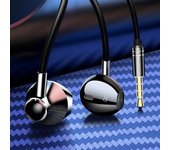 Heavy Bass Stereo Wired Earphones Type C&3.5mm In-ear Wired Headphones Noise Reduction Stereo In-ear Earphones Listen To Music