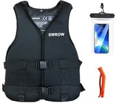 Life Vest Adults Kayak Life Jacket Surf Vest Jet Ski Motorboats Raft Rescue Boat Wakeboard Fishing Vest Swimming Drifting Rescue