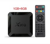 X96Q Android 10.0 Smart TV BOX 2GB 16GB Allwinner H313 Quad Core 2.4G WIFI 4K VS X96 Mini Set Top Box 1GB 8GB