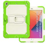 For Apple iPad 10.2 2019 2020 2021 7th 8th 9th Gen A2197 A2602 Case Kids Safe Silicon PC Hybrid Shockproof Stand Tablet Cover