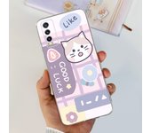 For Vivo Y12S Case V2026 V2033 V2042 Back Cover Luxury Marble Soft Silicone Cover For Vivo Y20 Y20A Y20i Y20G Y20S Y11S TPU Case