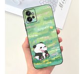For Motorola Moto G32 Phone Case Back Cover Stylish Pattern Soft Liquid Silicone TPU Coque Fundas MotorolaG32 G 32 Panda Housing