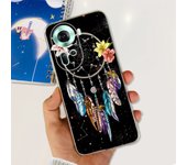 For Oppo Reno11 CPH2599 Case Reno8 T 4G CPH2599 Cover Soft TPU Clear Silicone Bumper Flower Women Fashion Coques Capa Reno 11 5G